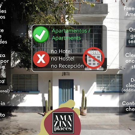 Amazinn Places La Condesa Roma Мехико Экстерьер фото